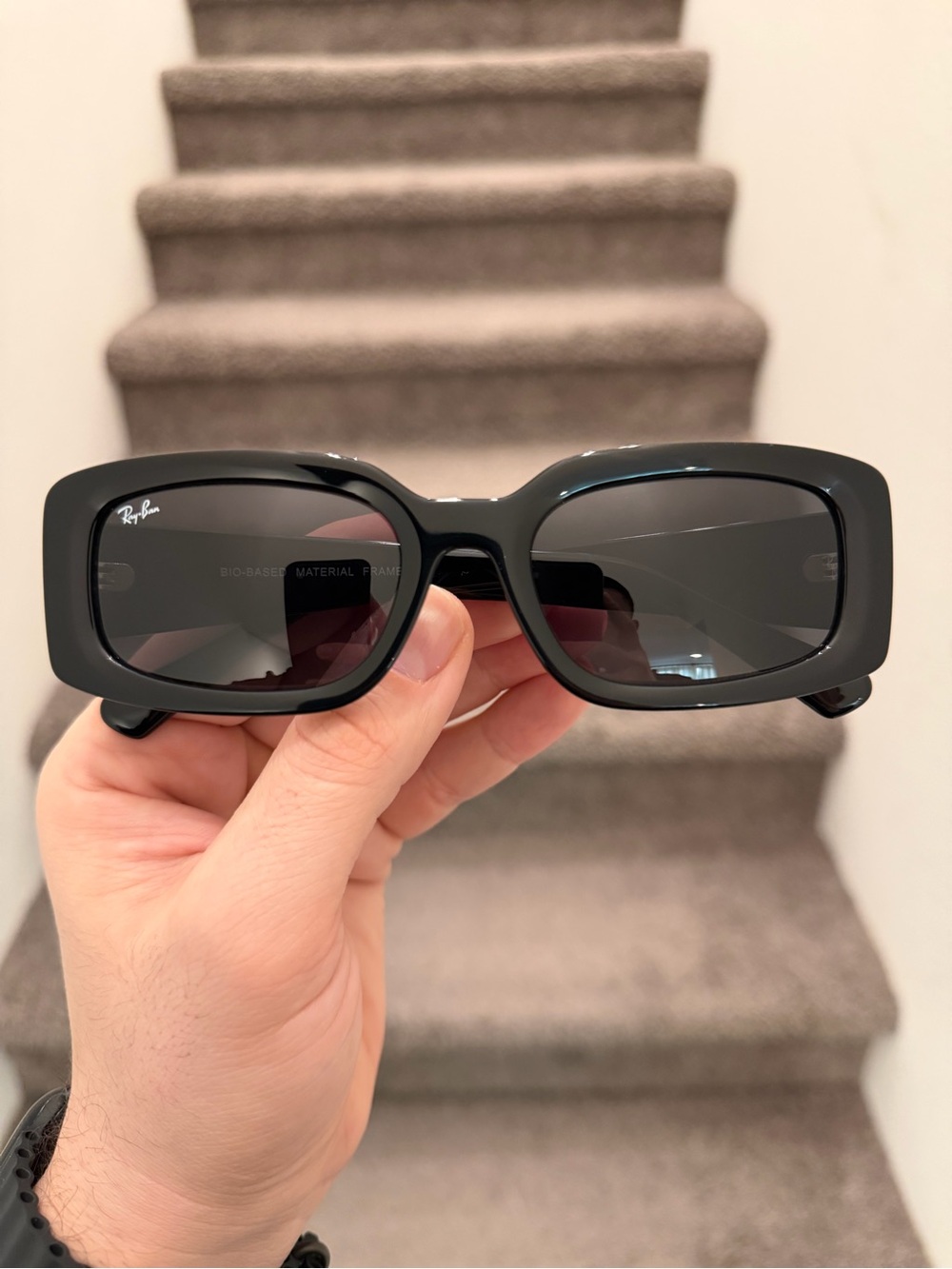 New Ray-Ban Kiliane Black RB4395 4395 54mm - Picture 3 of 4
